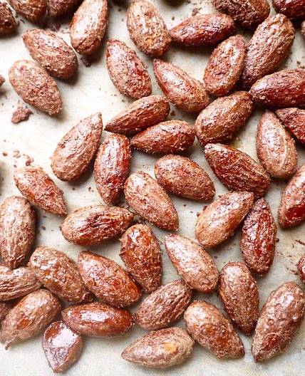 Cinnamon Maple Roasted Almonds