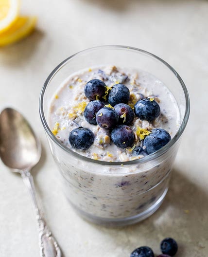 Blueberry Lemon Overnight Oats