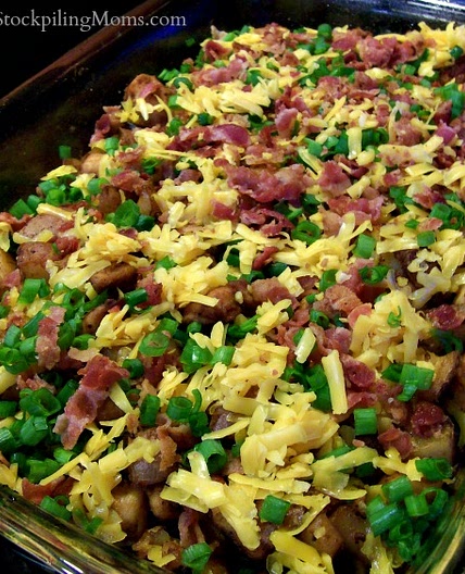 Loaded Chicken and Potatoes Casserole