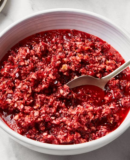 Cranberry Orange Relish