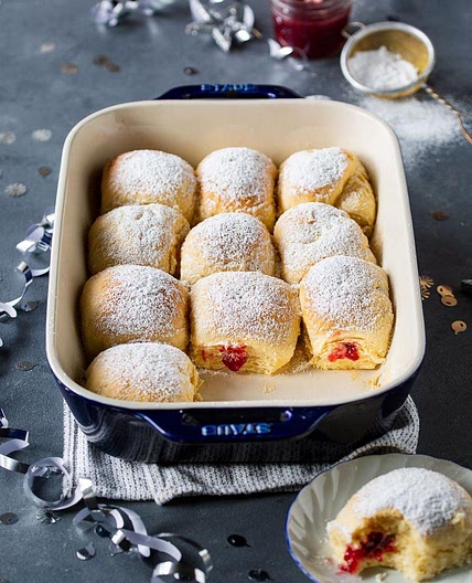 Einfache Ofenberliner besonders fluffig