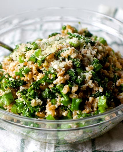 Broccoli Rubble Farro Salad
