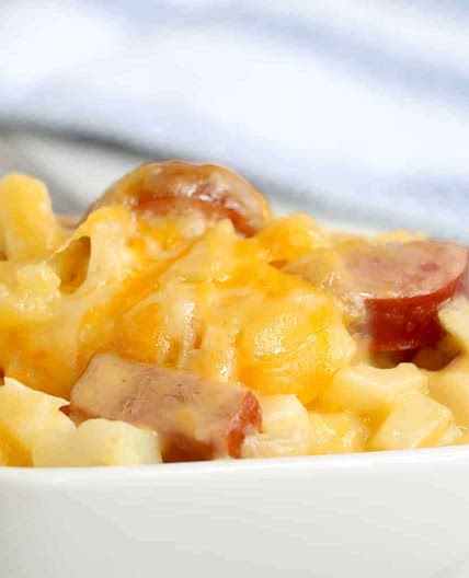 Crock Pot Recipe - Cheesy Kielbasa Hash Browns