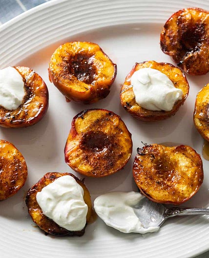 How to Grill Peaches