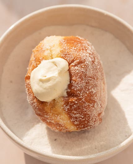 Bavarian Cream Donuts