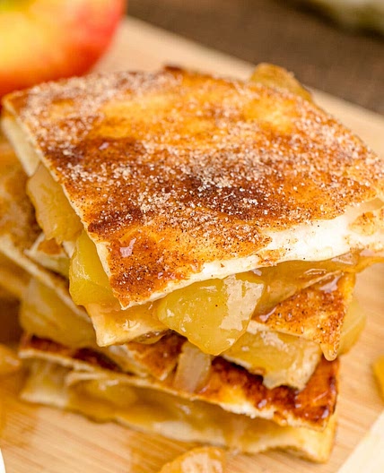 Apple Pie Quesadillas