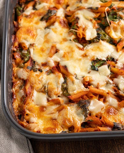 Spinach Pasta Bake