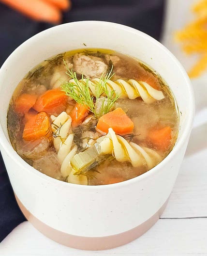 Slow Cooker Chicken Noodle Soup (Gluten Free)
