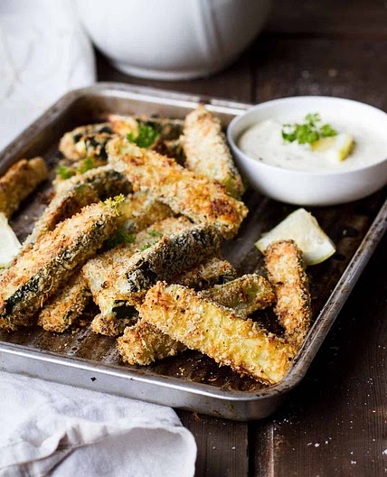Baked Zucchini Sticks (Zucchini Fries)