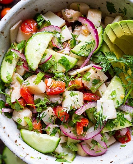 Vegan Hearts of Palm Ceviche