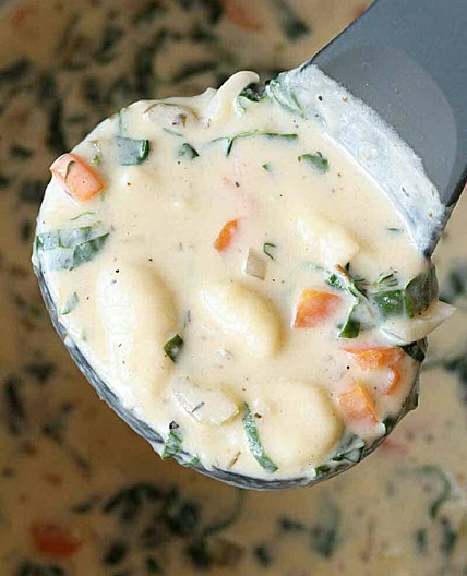 Instant Pot Gnocchi Soup