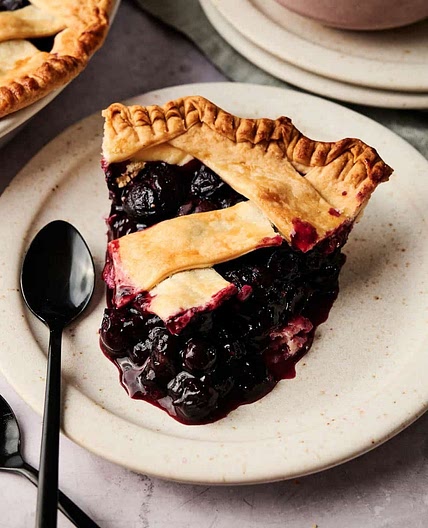 Vegan Blueberry Pie