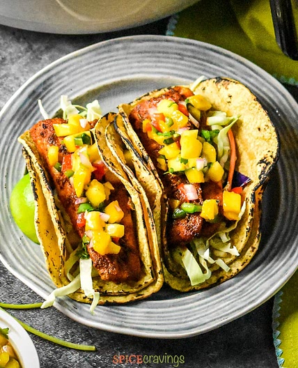 Blackened Fish Tacos in Air Fryer