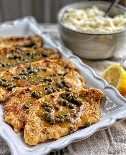 Lighter Chicken Piccata