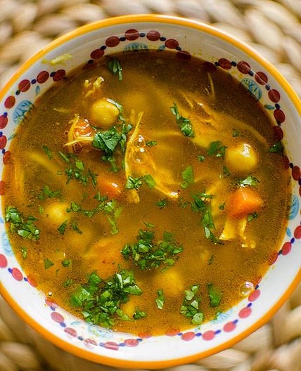 Moroccan Chicken Soup