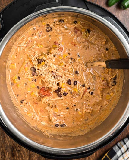 Instant Pot Crack Chicken Chili