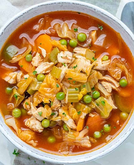 Chicken Cabbage Soup