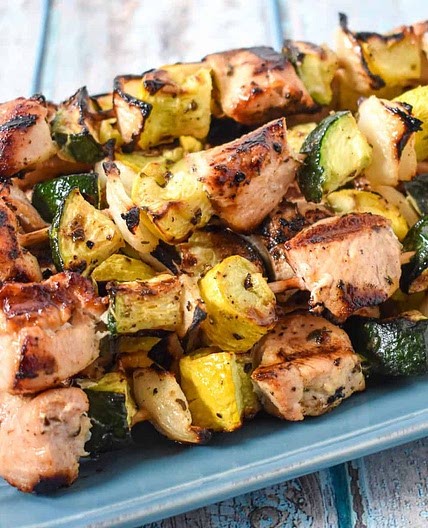 Grilled Chicken Skewers