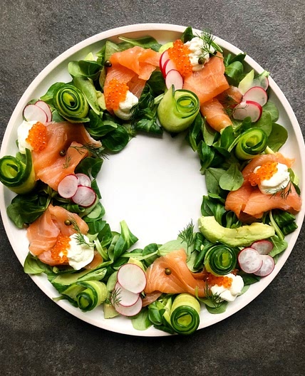 Christmas Wreath Salad
