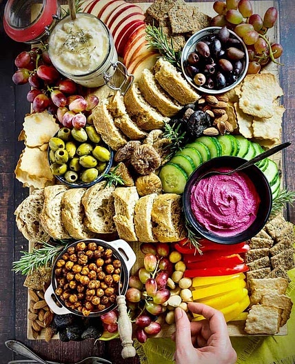 Vegan Charcuterie Board (Vegan Snack Board)