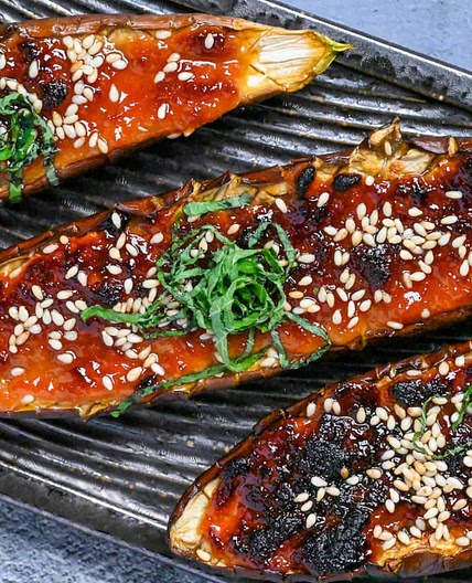Miso Glazed Eggplant (Nasu Dengaku)