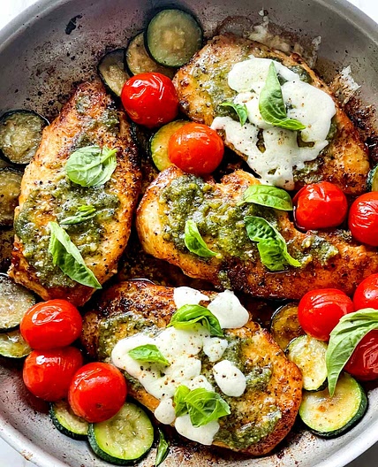 Quick and Easy Pesto Chicken