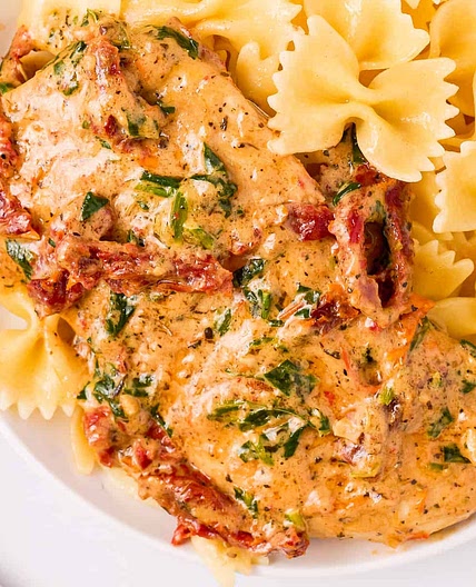 One Pan Tuscan Chicken
