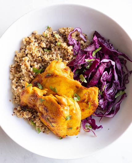 Low FODMAP Spiced Lemon Chicken