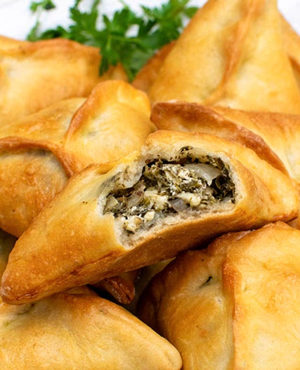 Lebanese Spinach Fatayer Recipe