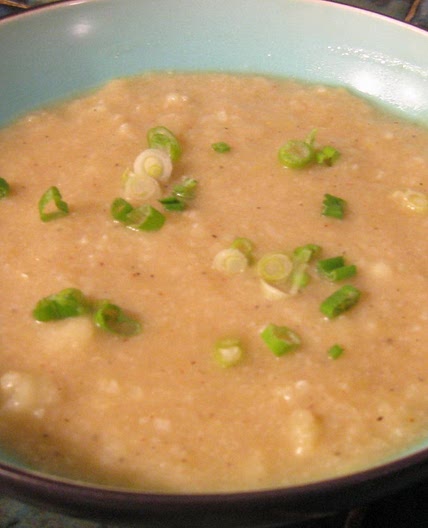 Creamy Cauliflower Leek Soup