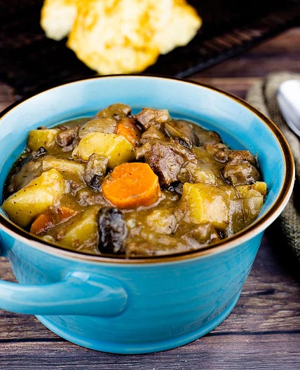 Pressure Cooked Beef Stew in the Ninja Foodi