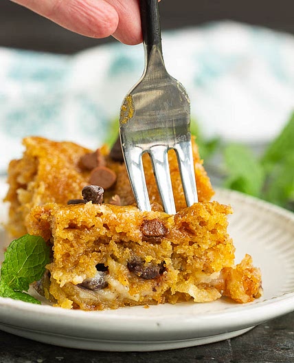 Pumpkin Earthquake Cake