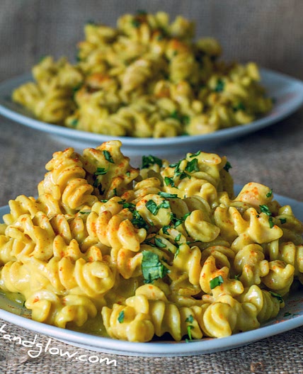 Cheesy Vegan Protein Pasta