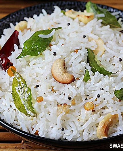 Coconut Rice Recipe (Thengai Sadam)