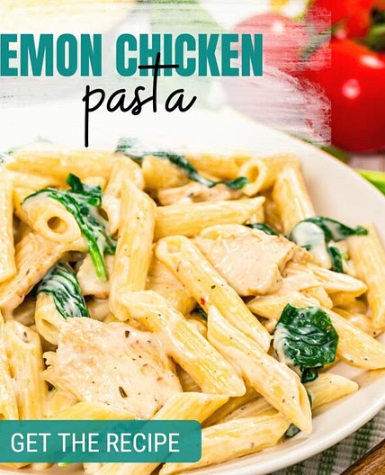 Creamy Lemon Chicken Pasta Recipe