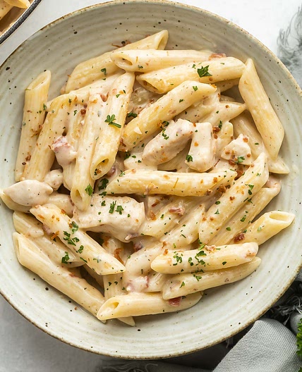 Chicken Bacon Ranch Pasta