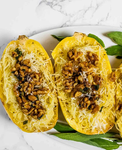 Brown Butter Sage Spaghetti Squash Recipe