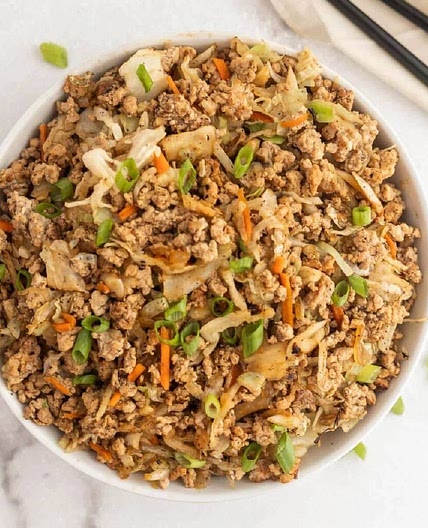 Blackstone Egg Roll in a Bowl