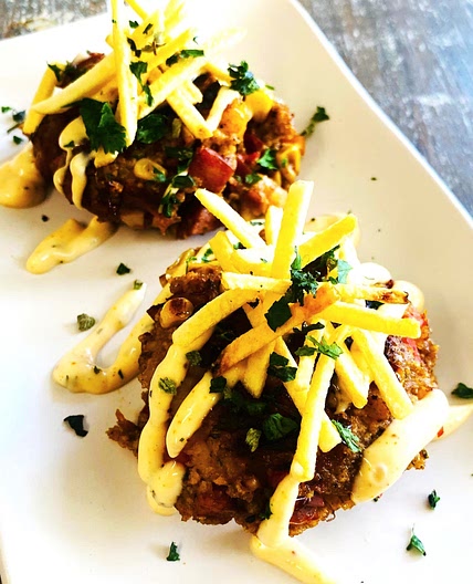 Blackstone Shrimp Boil Cakes