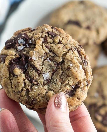 Low FODMAP Vegan Chocolate Chunk Cookies
