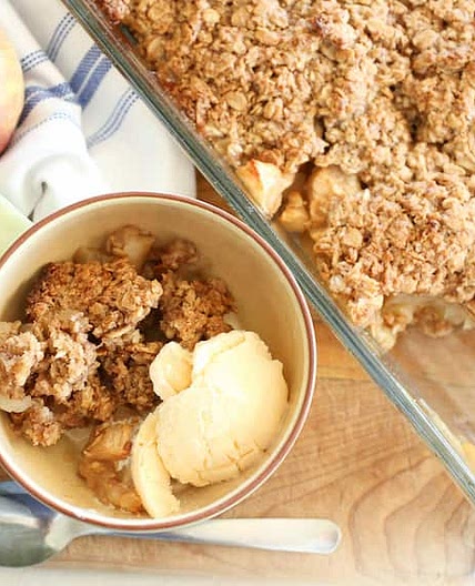 Sourdough Apple Crisp