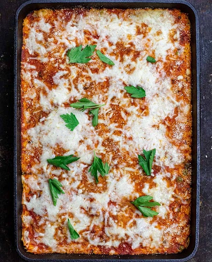 Italian Rice Casserole Recipe with Chicken Sausage