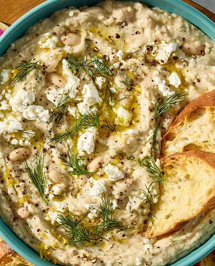 Lemony White Bean Dip