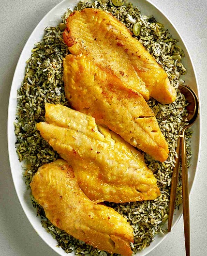 Saffron Cod - Mahi ba Zafferan