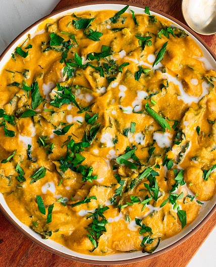 Creamy Miso Butternut Squash Butter Beans