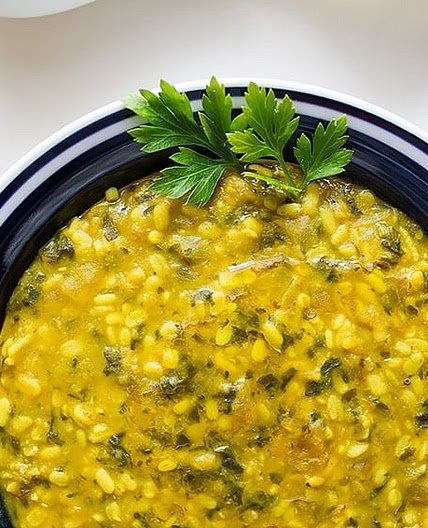 Creamy Spinach Lentils
