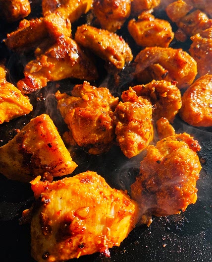 Blackstone Nashville Hot Chicken Bites