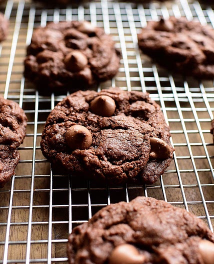 Triple Chocolate Cookies