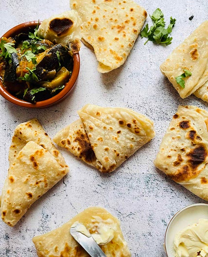 How to make Soft Roti - Indian flat bread recipe