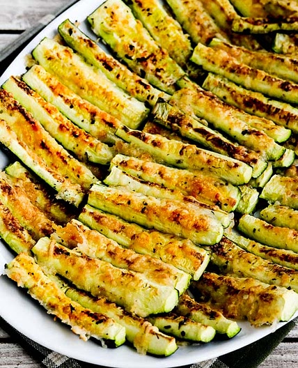 Parmesan Encrusted Zucchini